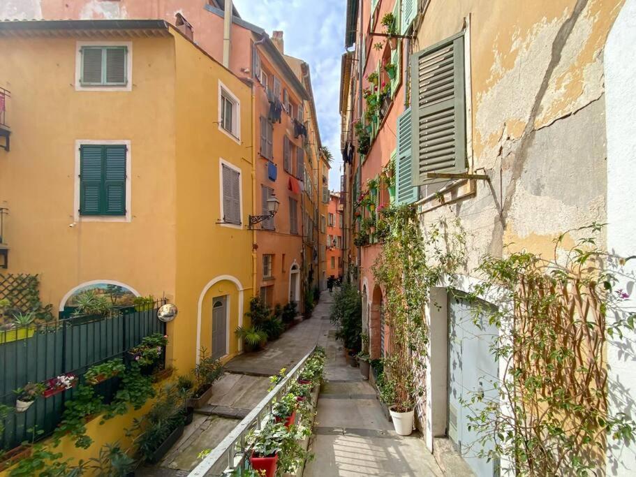 L5 2Mins Walk To The Beach Heart Of Old Town Nizza Exterior foto